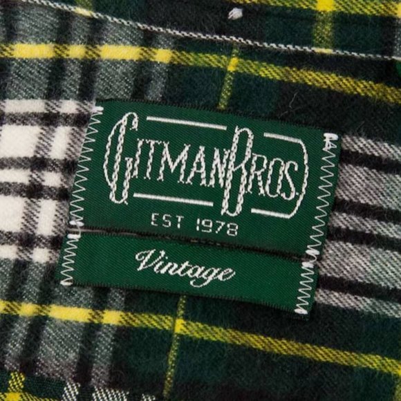 Gitman Bros Vintage - Daywatch Tartan Flannel Button Down (NWT) - Picture 4 of 9